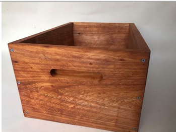 Handmade Beehive components - Linseed dipped