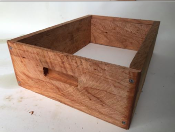 Handmade Beehive components - Linseed dipped