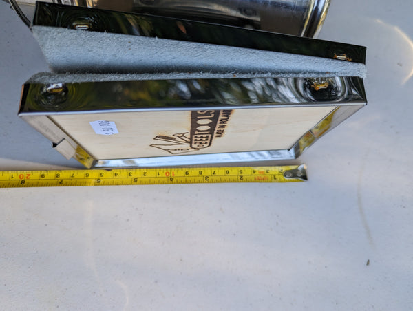 Lyson Smoker - Stainless Steel - Small with heat guard