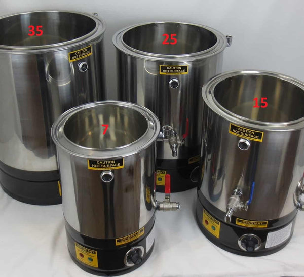 Wax Melter & Cappings Reducer & Honey Decandy Digital 15L