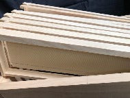 Hive body -Ideal  - 8 frame size  with 8x waxed frames All Assembled & Ready to paint