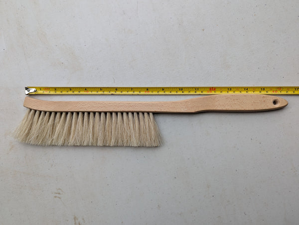 Bee Brush -Natural fibre - Long handle