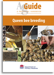 picture of queen bee breeding book for beekeeping in australia