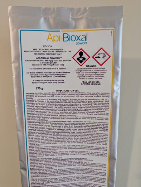 Organic - Api-Bioxal Powder - 175g pack - Batch No: A241055 . EXP 07/2027
