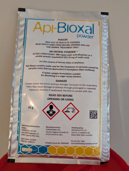 Organic - Api-Bioxal Powder - 35g pack - Batch No: A240113 . EXP 12/2026