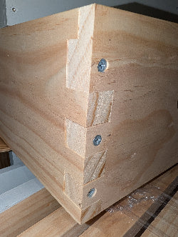 Ideal size beehive body perfect for honey supers or sacrificial box when needing to treat a  bee colony