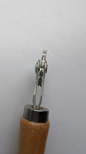 Wax Embedder - Aluminium with wooden handle