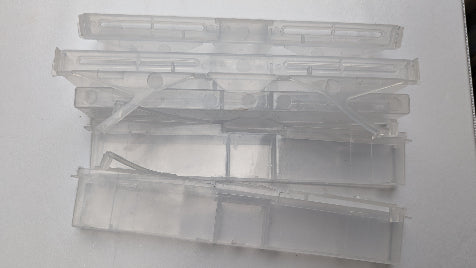 Small Hive Beetle trap to capture a bee pest that can take advantage of a weak hive and create a slime out