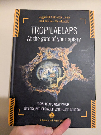 book about a new pest affecting honey bees