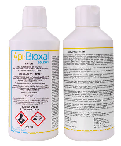Organic - Api-Bioxal Liquid - 500ml - Batch No: A241254 . EXP 09/2027