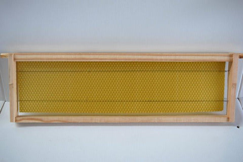 Frames IDEAL SIZE - assembled with wire & foundation - pack of 4 or 8
