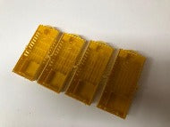 Queen Mail Cage - Plastic yellow - 4 per pack
