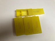 Queen Mail Cage - Plastic yellow Style 2 - 4 per pack