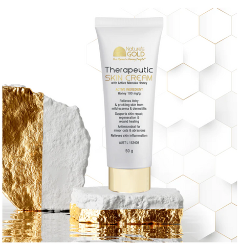 TGA listed Therapeutic Skin Cream with Manuka Honey