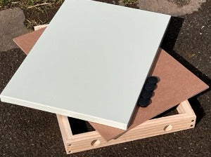 Lid Complete - migratory style - 8 frame size flat packed - inc Vents