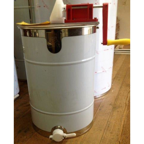 picture of a honey extractor available for sale at Bec's BeeHive